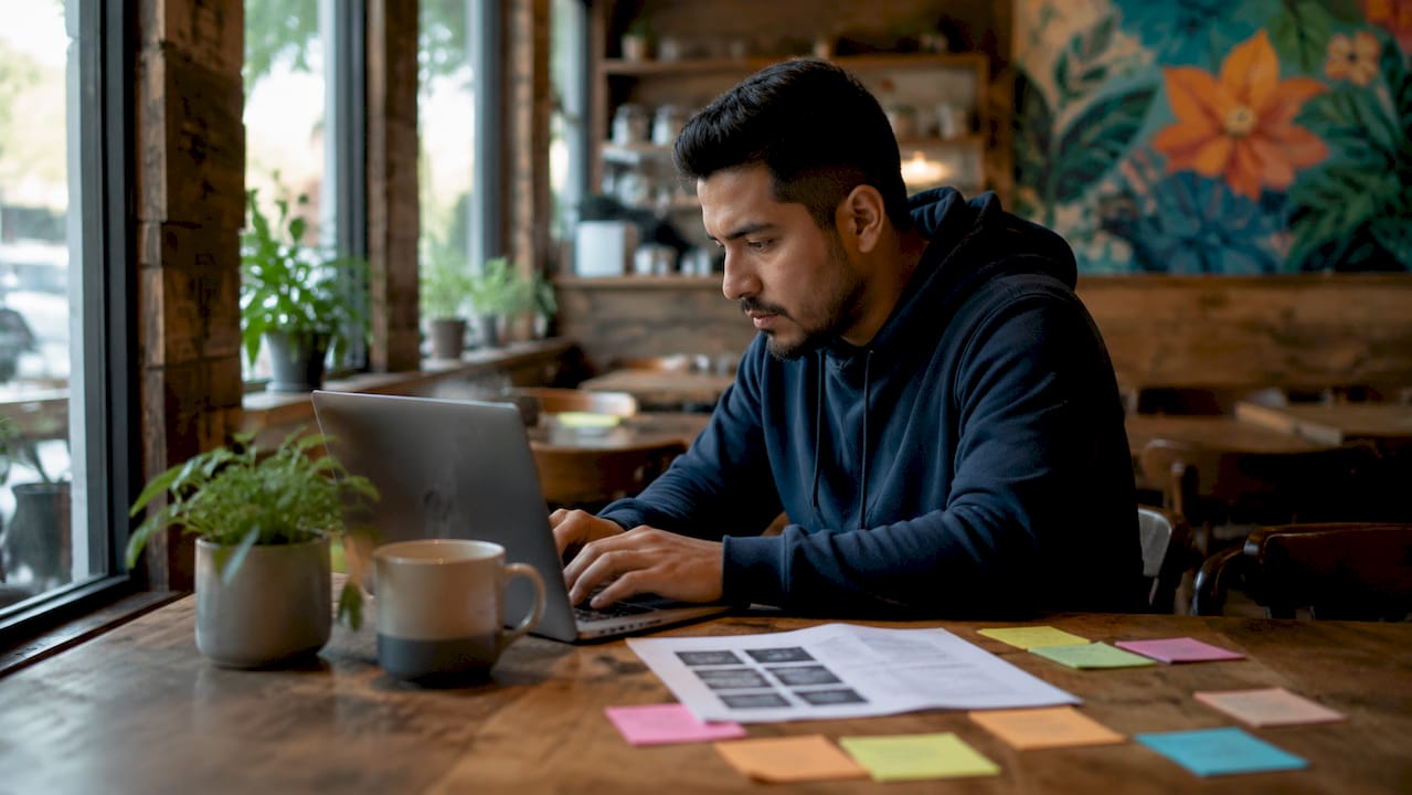 SEO title tag testing in coworking workspace
