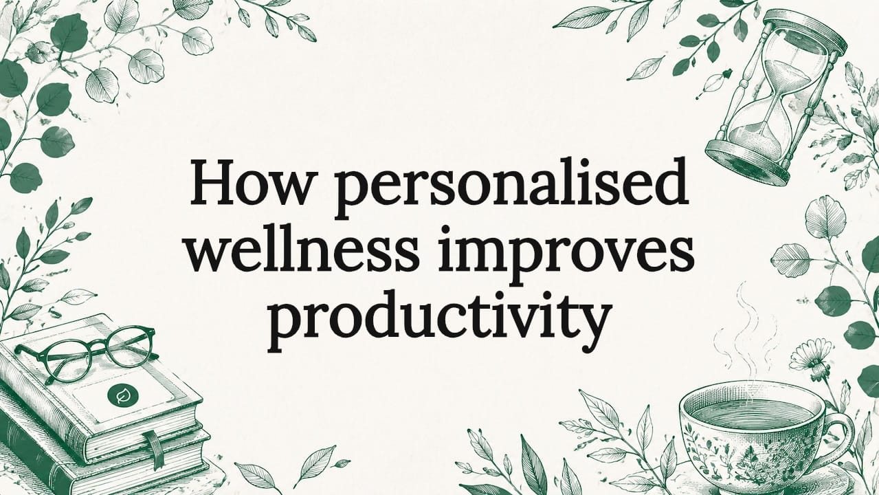 How personalised wellness improves productivity