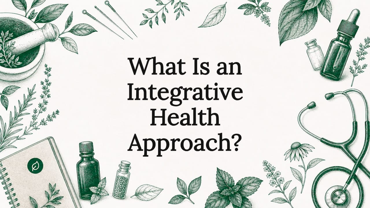 What is an integrative health approach?