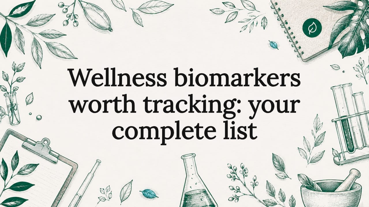 Wellness biomarkers worth tracking: your complete list