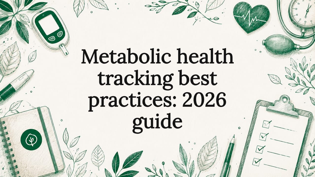 Metabolic health tracking best practices: 2026 guide