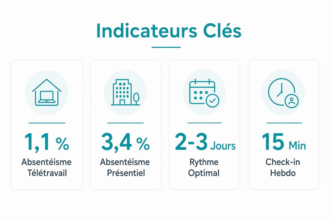 Panorama des principaux indicateurs du télétravail en PME : impact sur la qualité de vie au travail