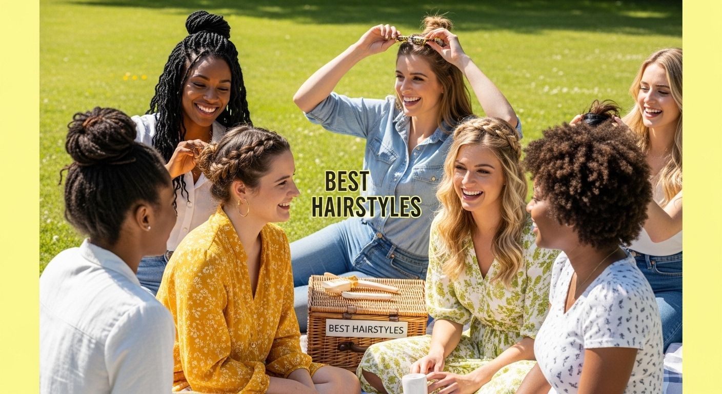 summer hairstyles outdoor