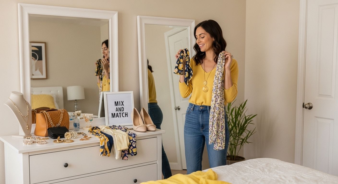 mix match accessories outfits