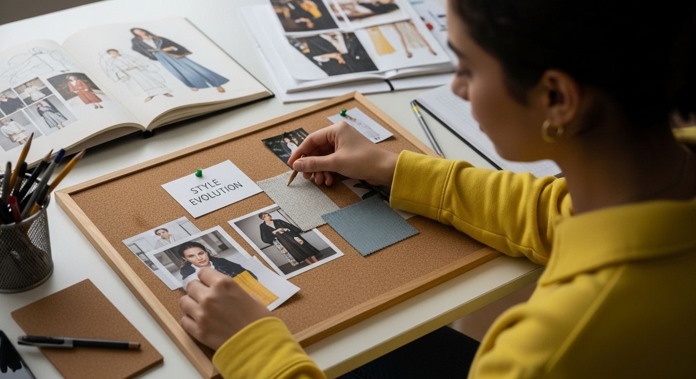 creative mood board process