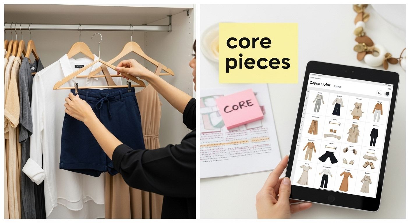 summer capsule wardrobe core pieces