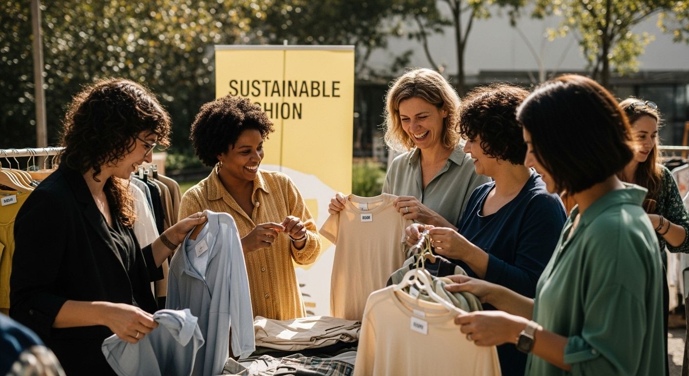 modern women sustainable fashion