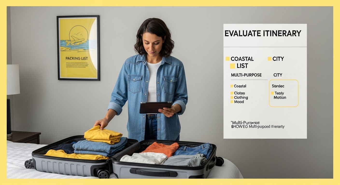 packing light for women