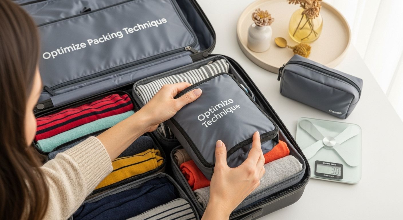 packing cubes packing technique