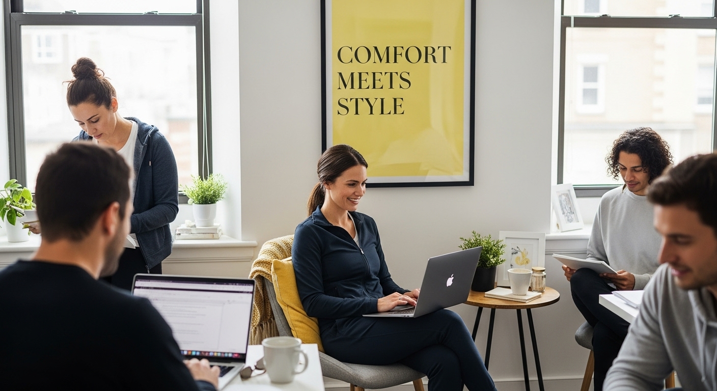 athleisure work comfort