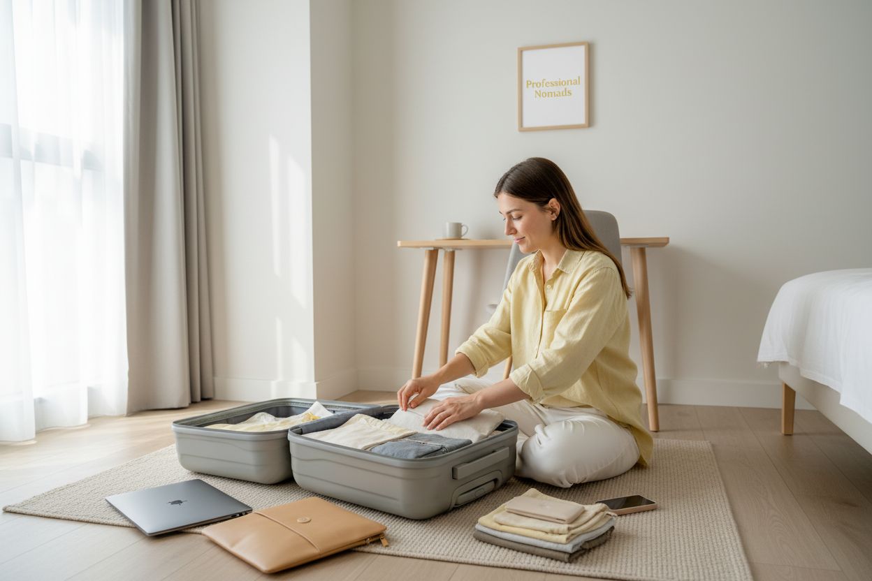 minimalist travel packing