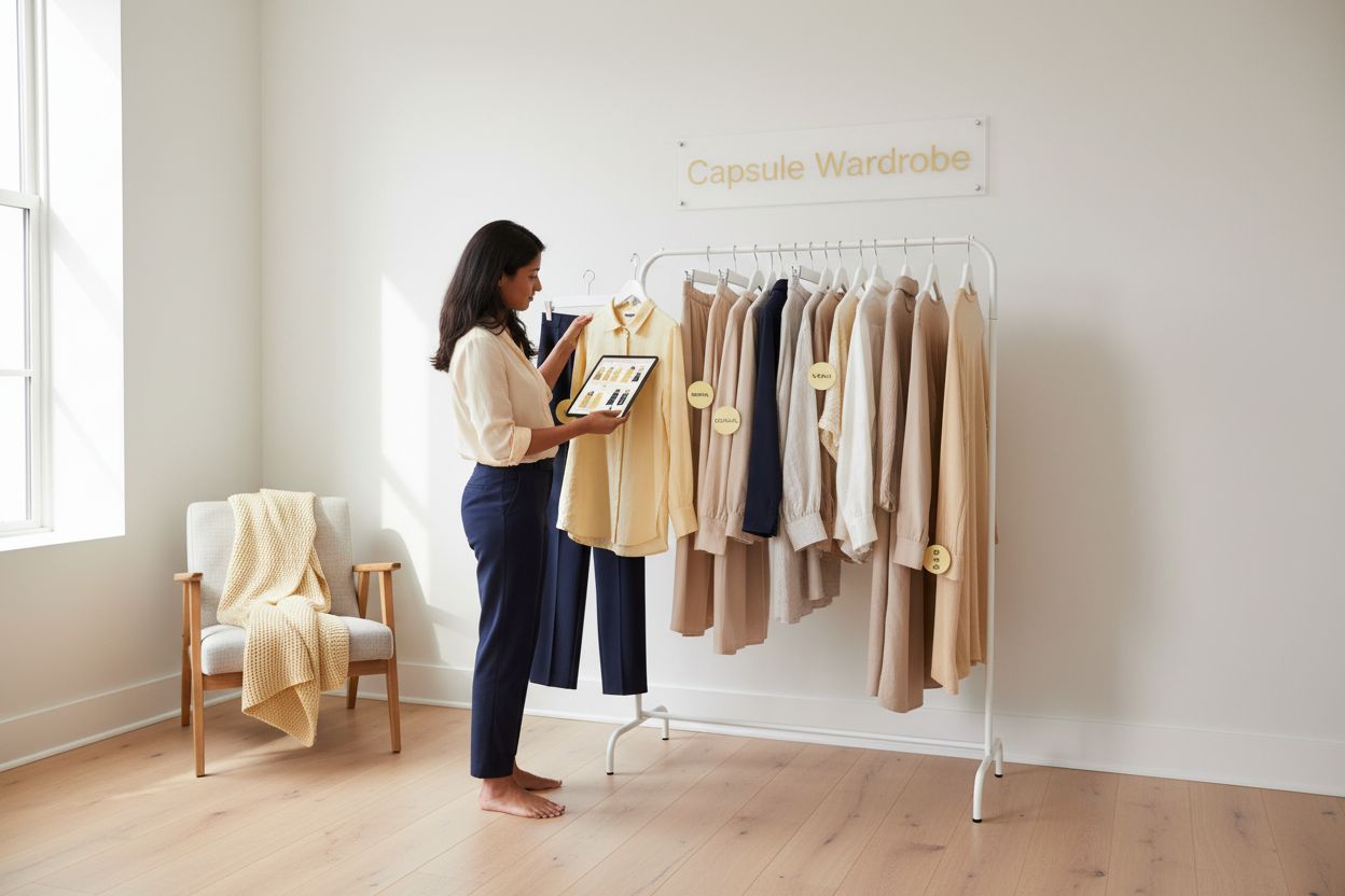 capsule wardrobe building