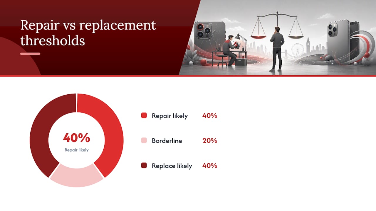 Is it worth repairing, or should you just replace the phone? — overview diagram