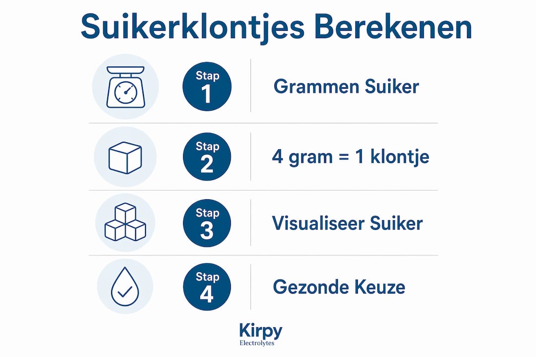 Overzicht: hoeveel suikerklontjes zitten er in je favoriete drankjes?