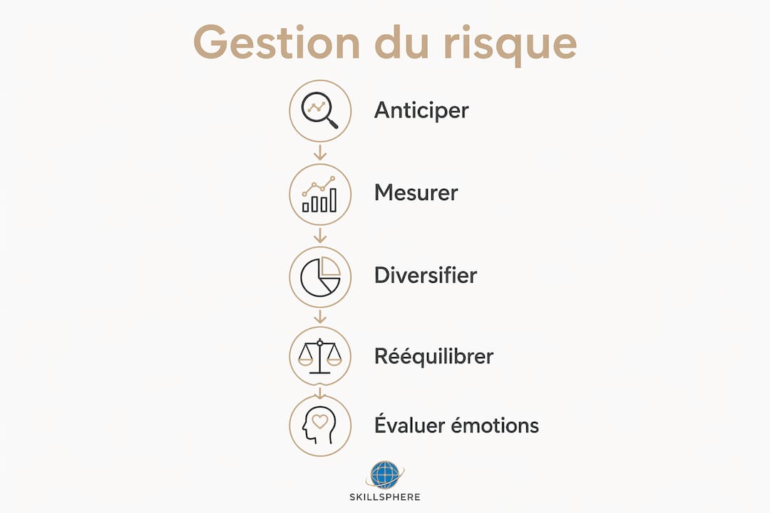 Découvrez en un coup d’œil les grandes étapes de la gestion des risques grâce à cette infographie claire et synthétique.
