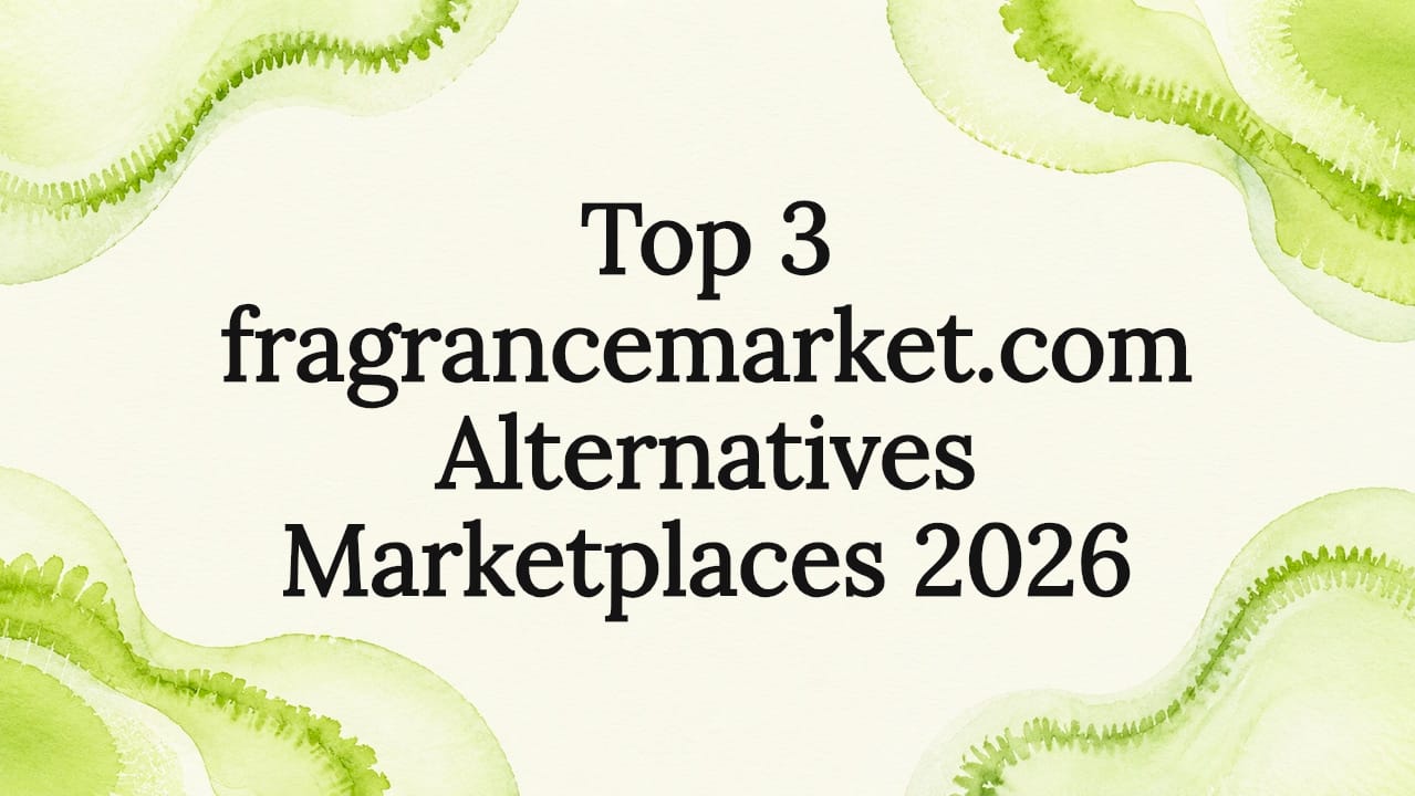 Decorative watercolor frame for blog post title card