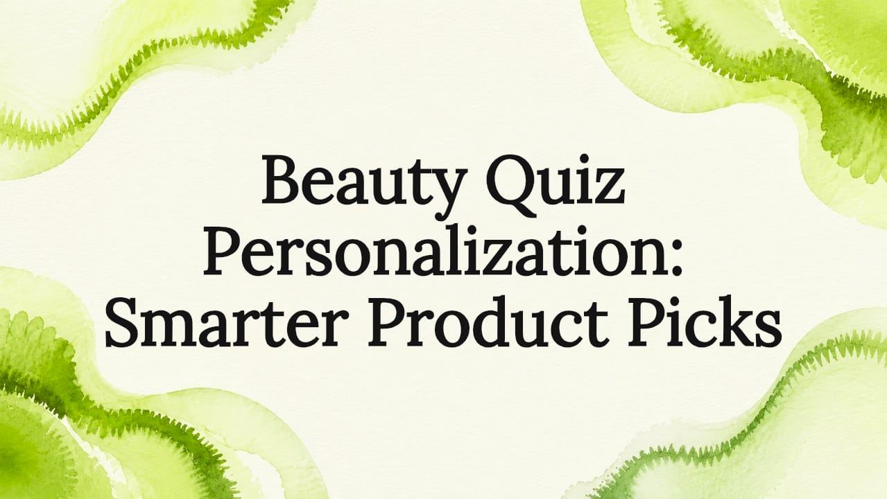 Decorative editorial watercolor title card