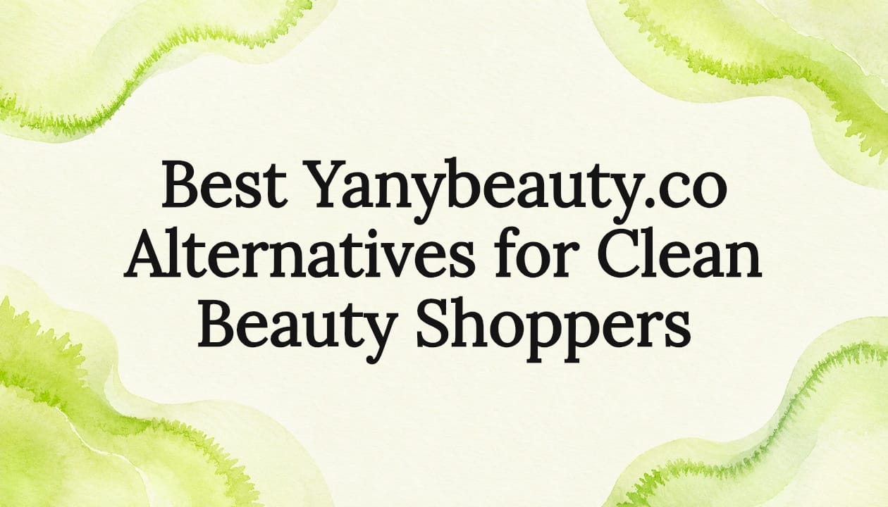 Decorative title card illustration with watercolor ribbons