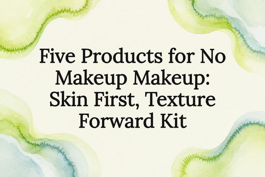 Decorative no makeup makeup title card