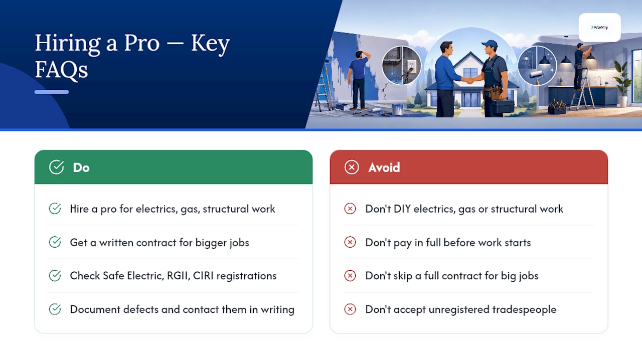 Frequently asked questions — overview diagram