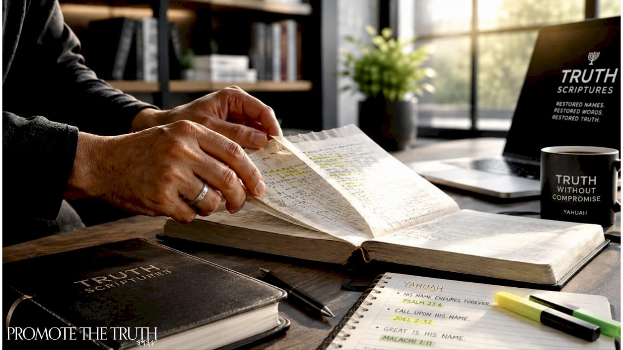 Hands examining ancient manuscript pages closely