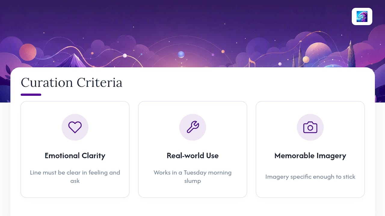 Why We Curate This Way — overview diagram