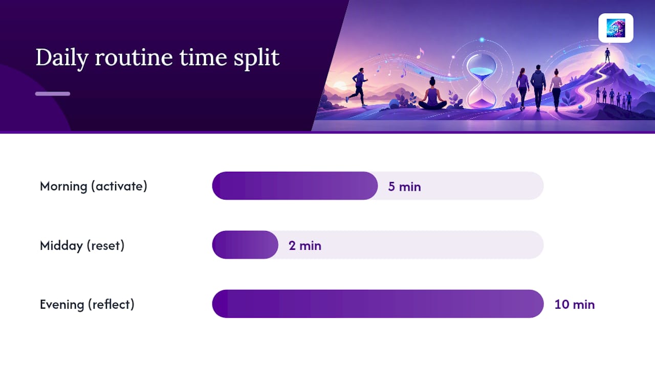Building A Daily Routine That Actually Sticks — overview diagram