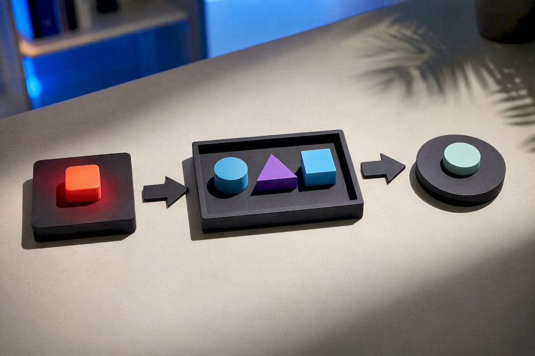 Illustration of reframing thoughts with evidence