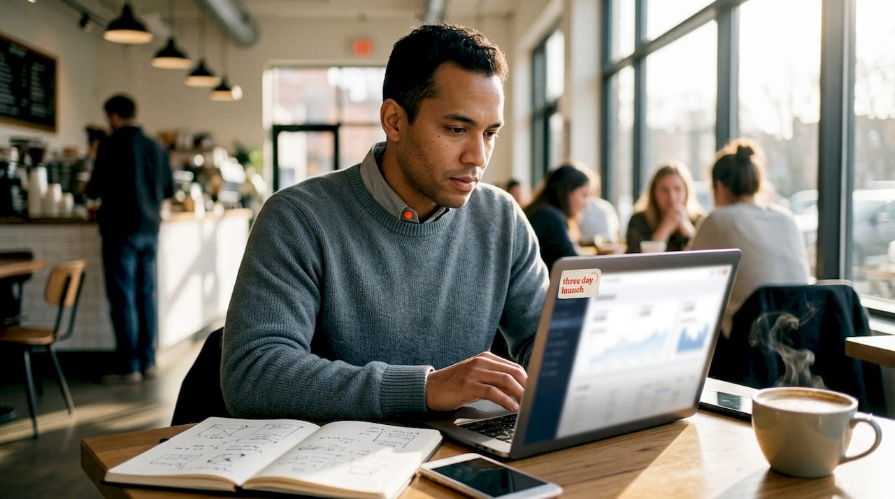SEO specialist auditing website crawl budget and site structure on a laptop