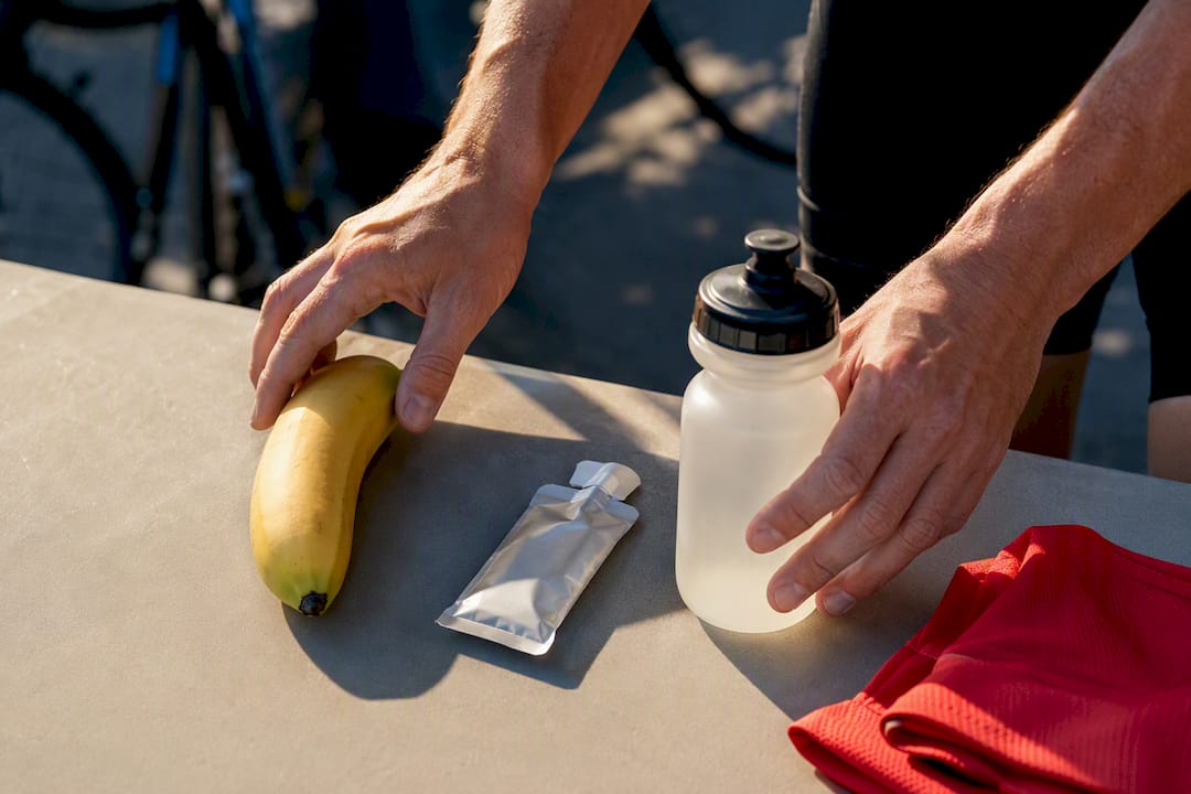 Race day fuel and hydration before warm-up