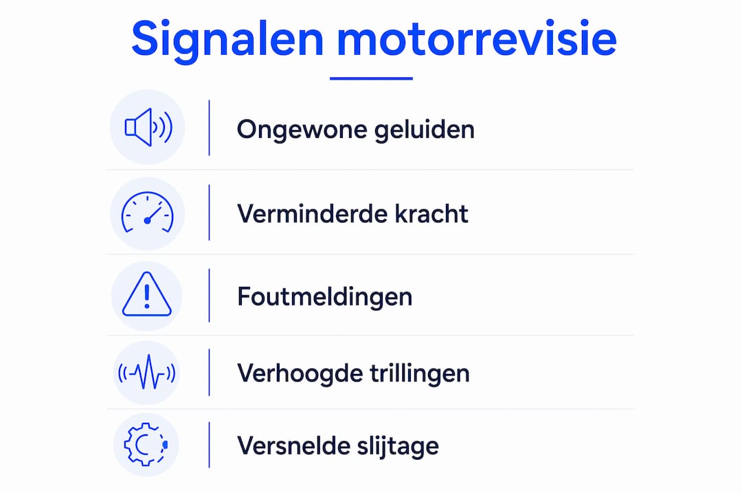 Infographic: zo herken je wanneer je e-bike motor toe is aan revisie