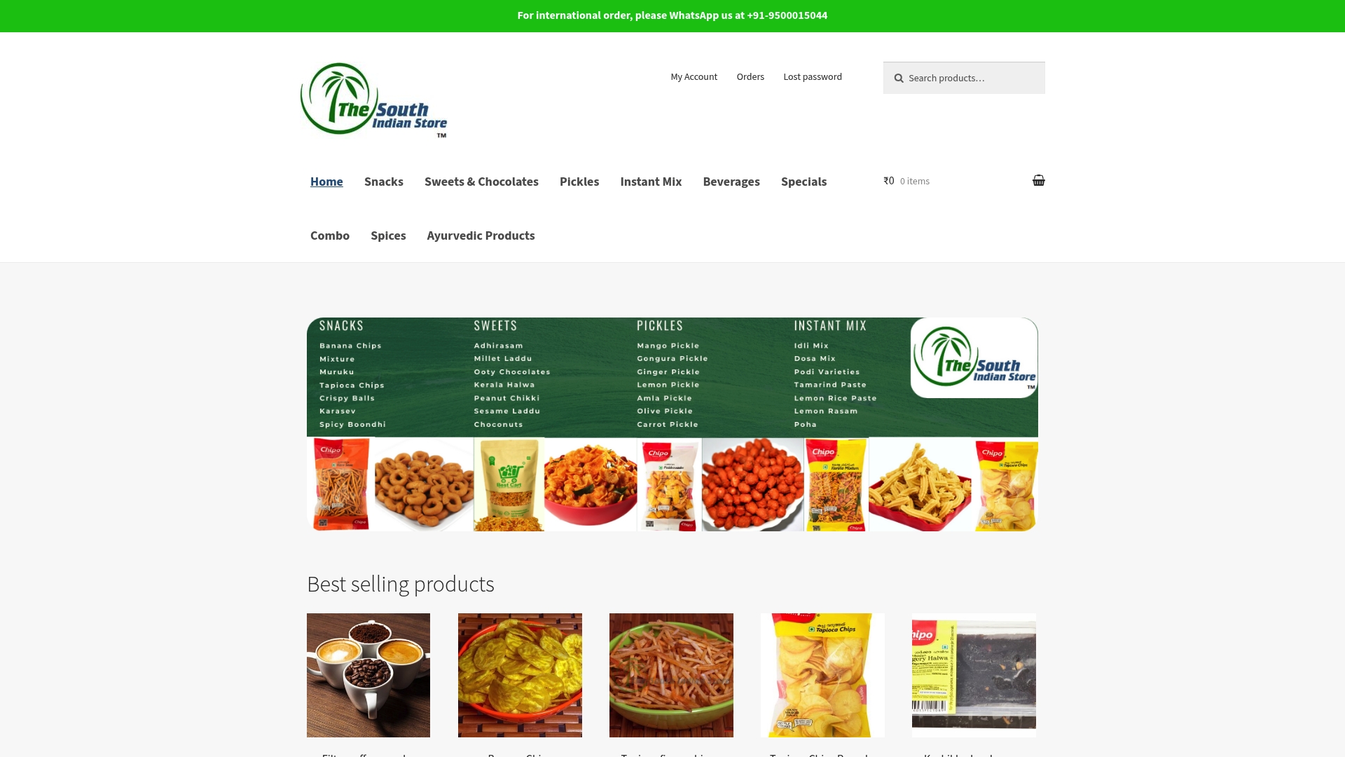 https://southindianstore.com