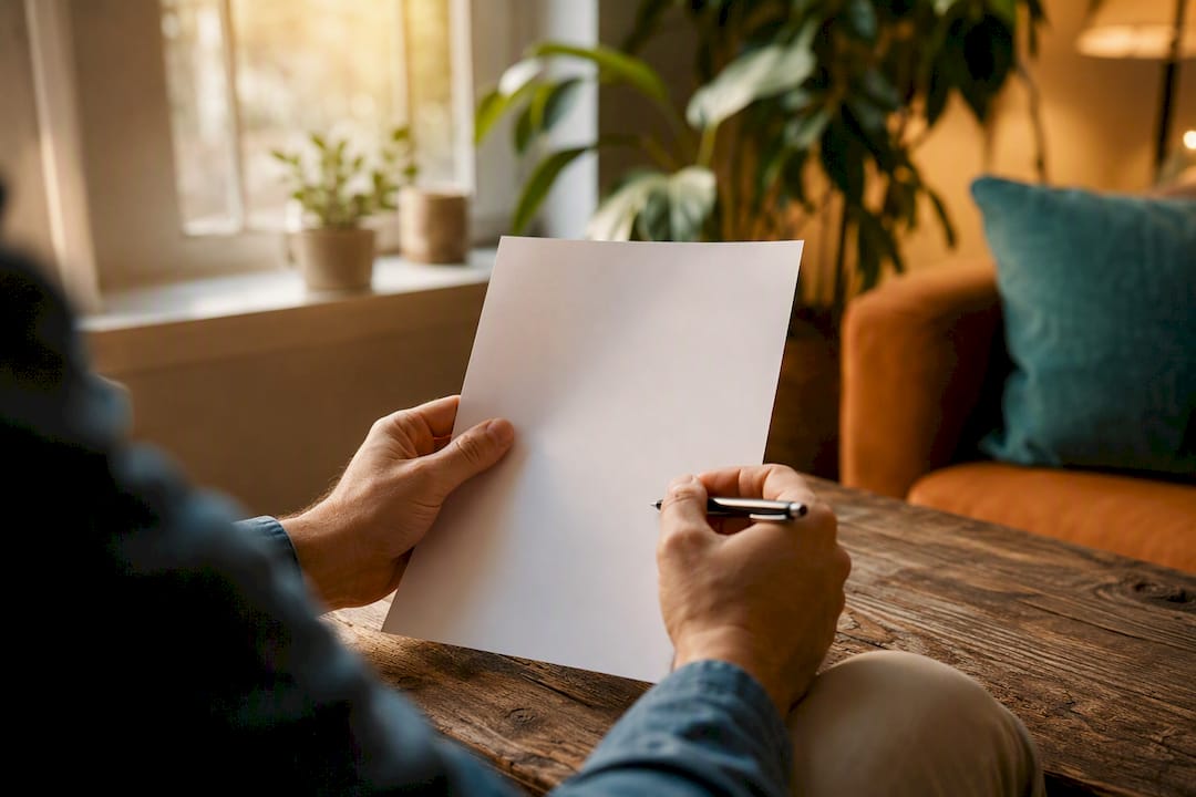 Tenant hands ready to sign estoppel certificate