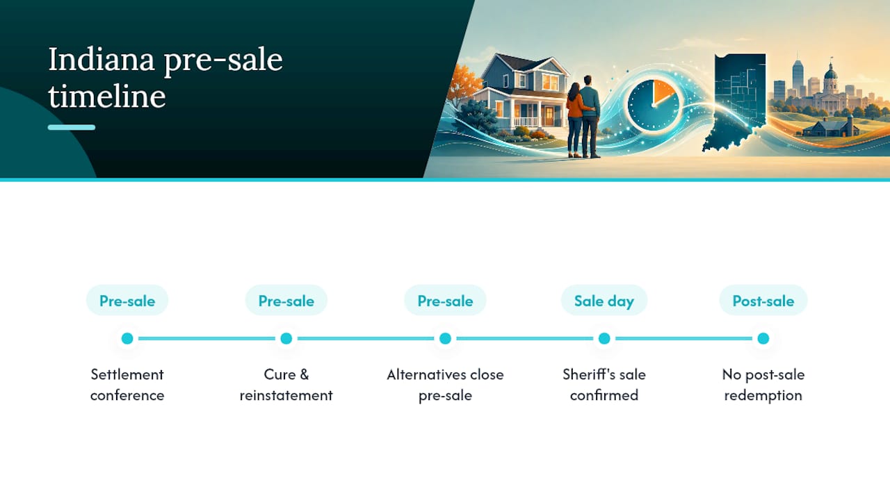 Indiana foreclosure options before sheriff sale