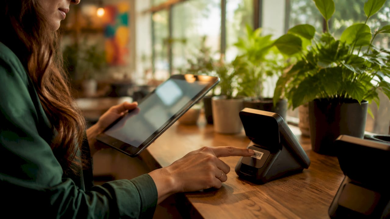 Technician inventorying fuel retail payment devices
