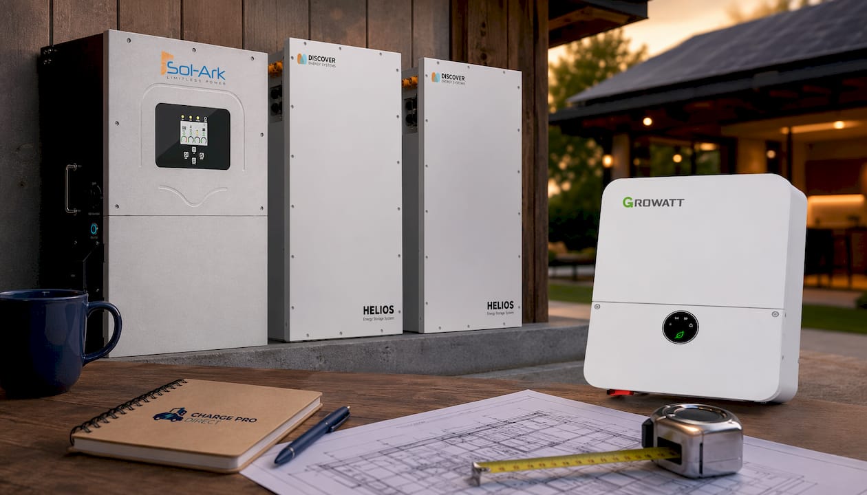 Sol-Ark 15K-2P + Discover Helios 16kWh Battery | 16kWh Whole-Home Backup Power Bundle