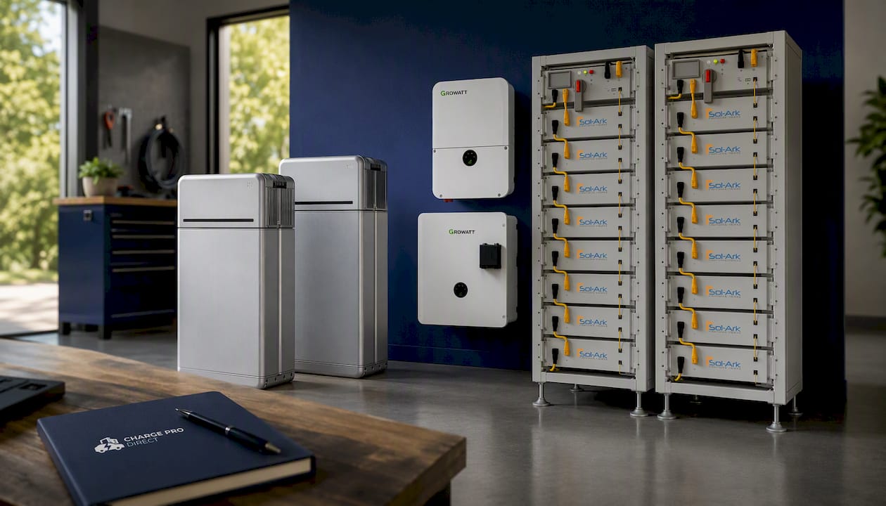 LG 16H Prime 16kWh Battery Bundle with Growatt Grid-Tie Inverter | Whole-Home Solar Storage