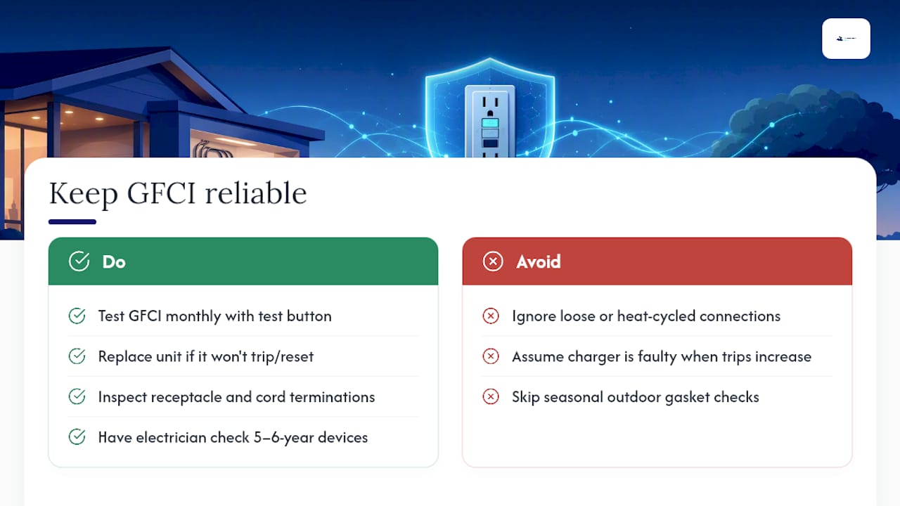 How Do You Keep a GFCI Working Reliably for Years? — overview diagram