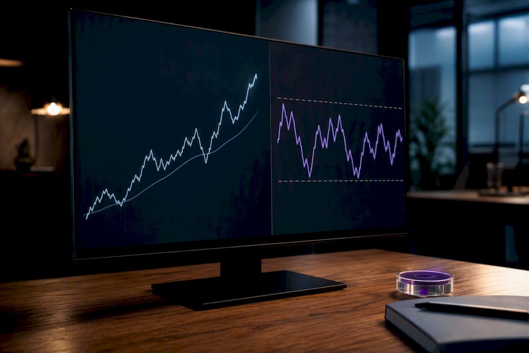 Directional and range market charts
