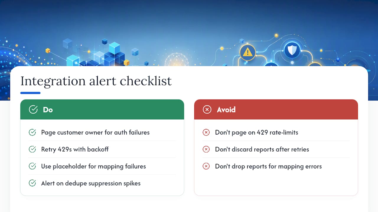 How Do You Handle Errors and Alerts Specific to This Integration? — overview diagram