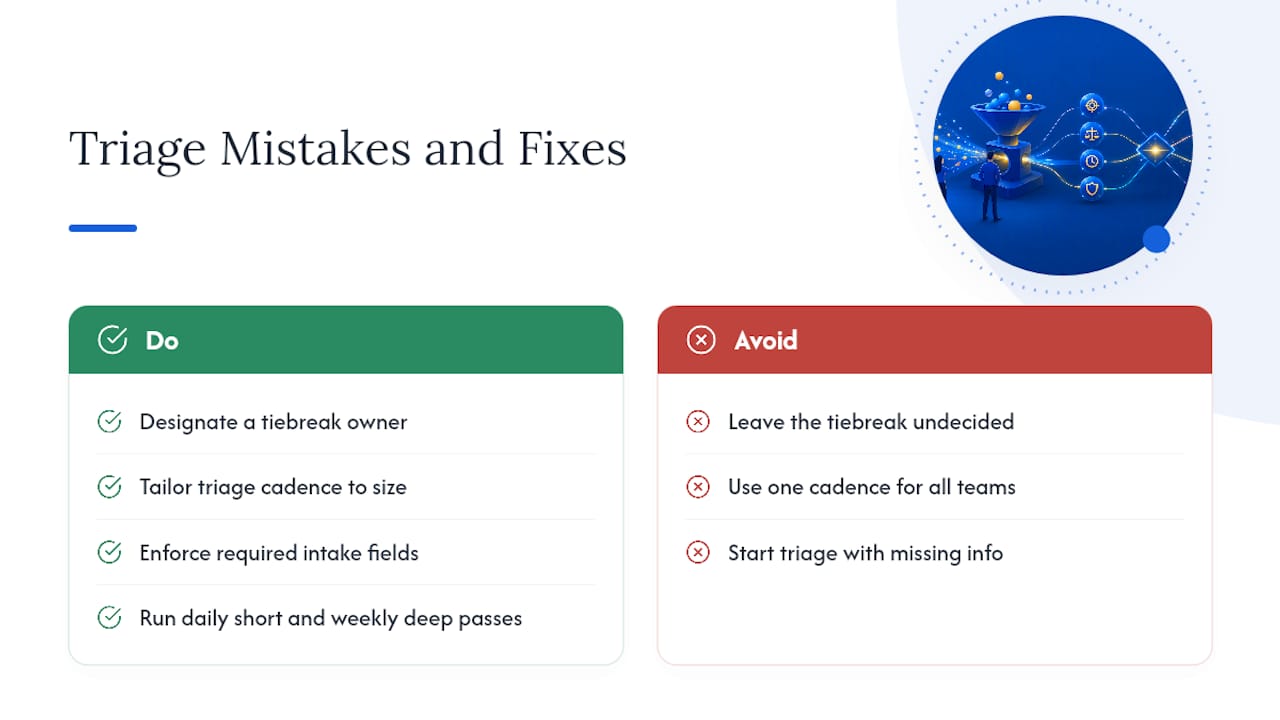 What Do Teams Get Wrong About Defect Triage? — overview diagram