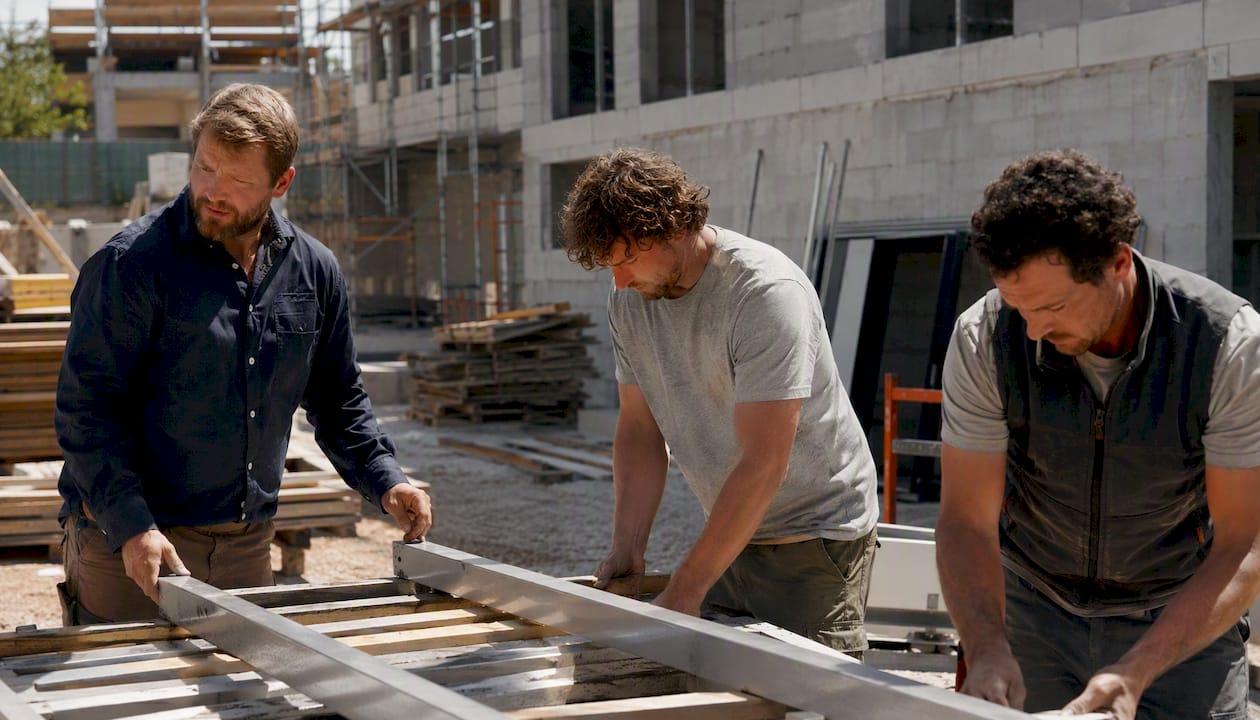 Contractors distinguish uniforms by garment type