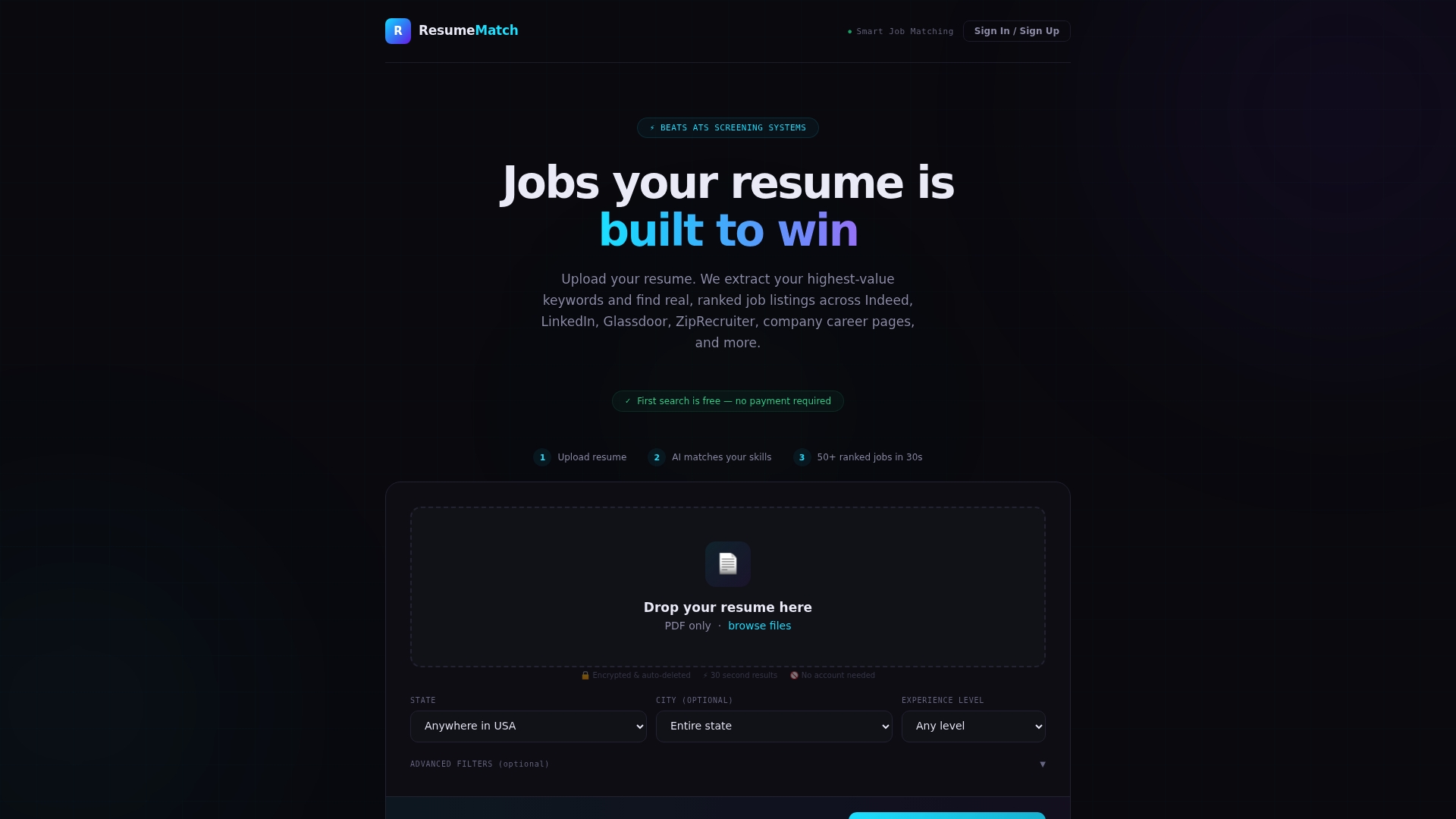 https://resume-match.app