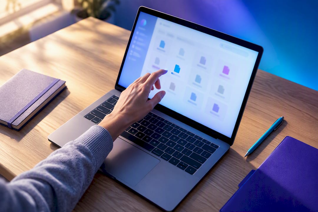 Organized resume files in upload workflow
