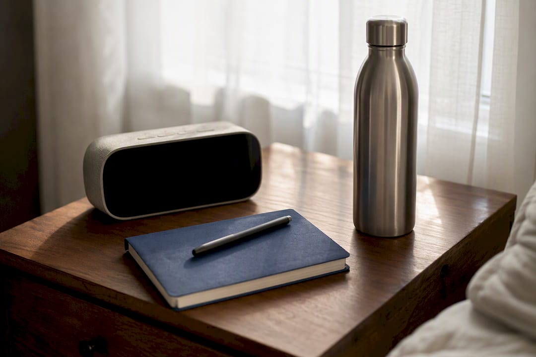 Items supporting daily self-tracking habit