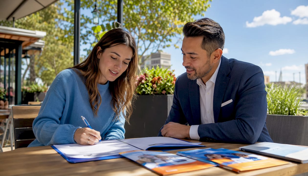 IRO alternatives for injured NSW workers: your guide 2 Worker discussing alternatives with legal advisor in office