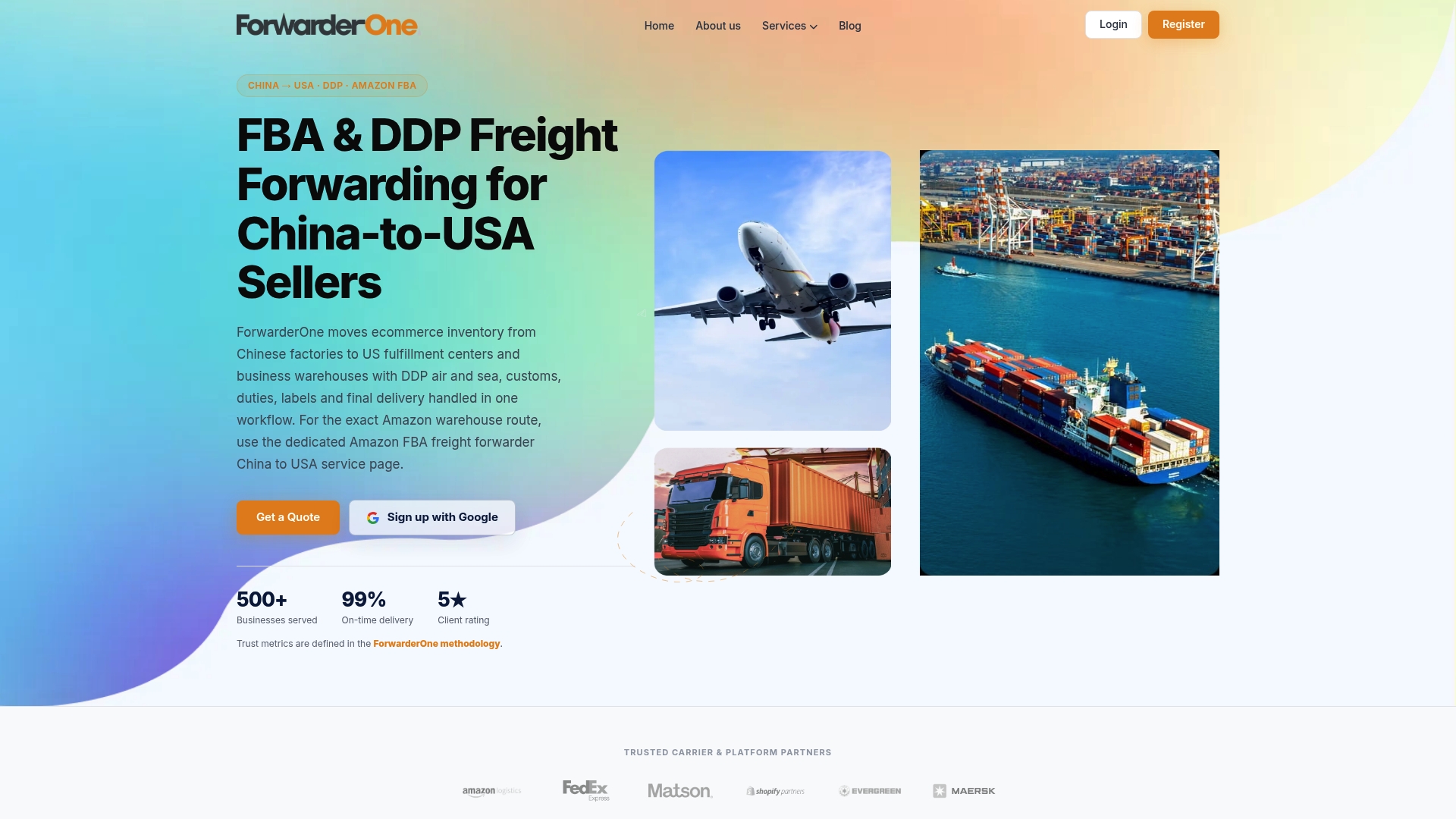ForwarderOne freight forwarding service