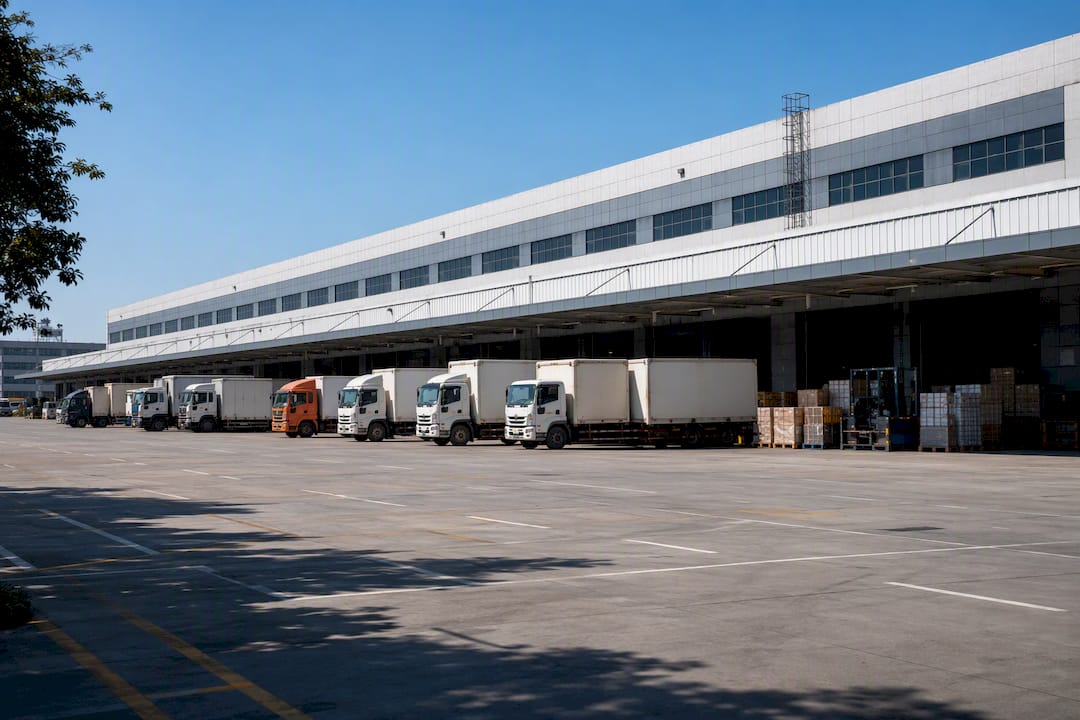 Zhengzhou Xinzheng airport cargo terminal exterior