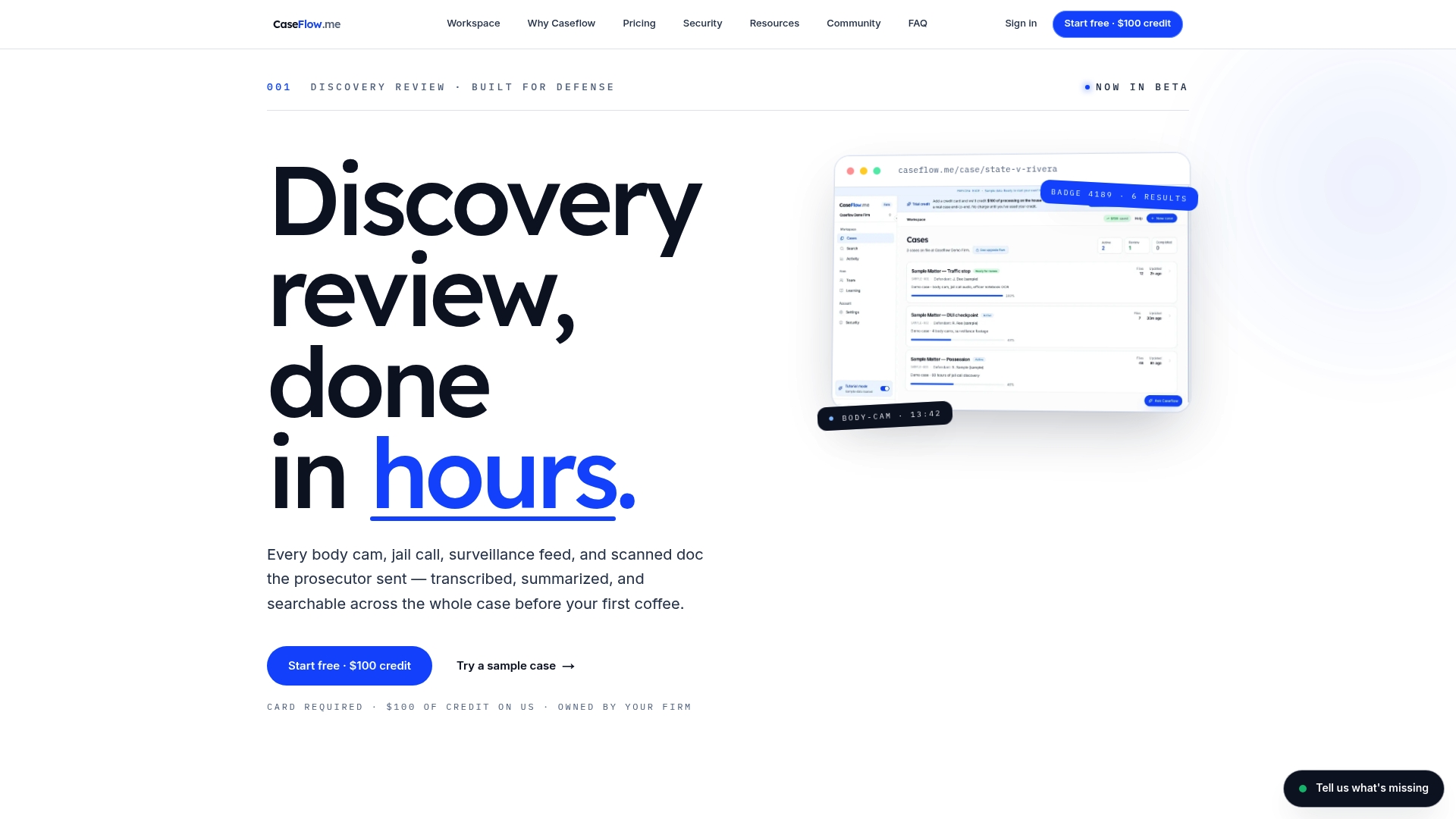 https://caseflow.me