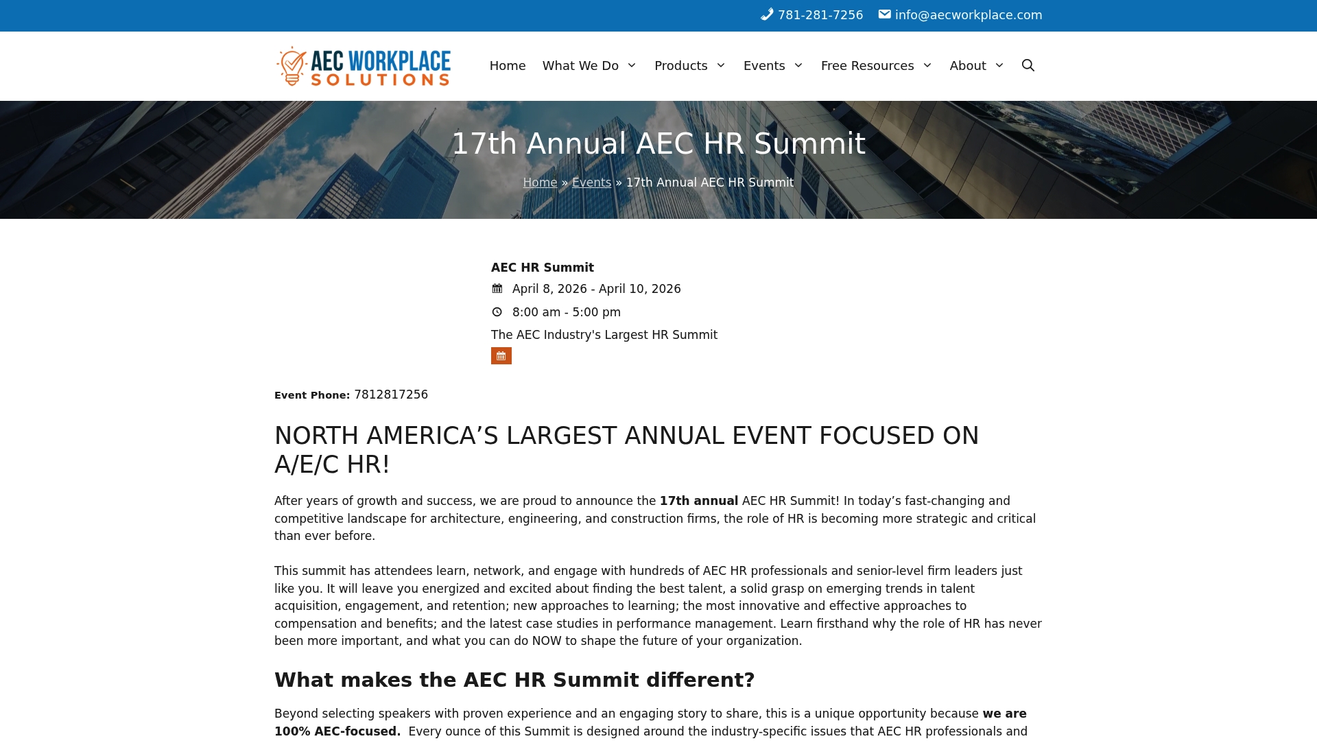 https://aecworkplace.com/events/17th-annual-aec-hr-summit
